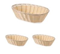 HENDI 426500 Cestino per Pane, Ovale (Confezione da 3)