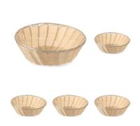 HENDI 426609 Cestino per Pane, Rotondo (Confezione da 5)