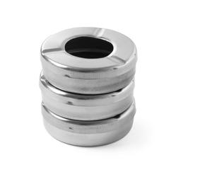 HENDI 440490 Portacenere con Coperchio, Pack de 3