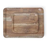 HENDI 508923 Vassoio da Servizio in Melaminabcon Stampa Tipo Legno