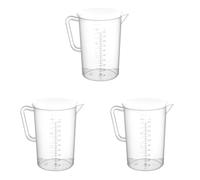 HENDI 567203 Caraffa Graduata Polipropilene (Confezione da 3)
