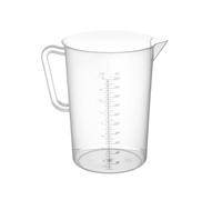HENDI 567302 Caraffa Graduata Polipropilene, 2 L (Confezione da 10)