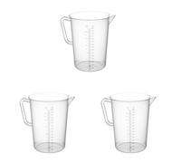 HENDI 567401 Caraffa Graduata Polipropilene (Confezione da 3)