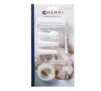 Hendi 589007 Sifone per Panna Kitchen Line, Bianco, Set di pezzi di ricambio