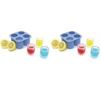 HENDI 679067 Forma per bicchieri in ghiaccio (Confezione da 2)