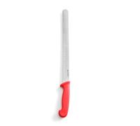 HENDI 842928 Coltello per Prosciutto/Salmone, 490mm, rosso
