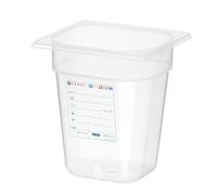 HENDI 880456 Contenitori a Tenuta d'Aria Gastronorm 1/6