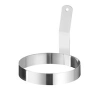 HENDI Anello per uova con manico, forma rotonda, ⌀128x(H)125mm, acciaio inox