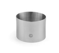 HENDI Anello rotondo per impiattamento, per modellare e presentare alimenti, ⌀60x(H)45mm, acciaio inox