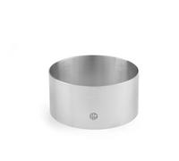 HENDI Anello rotondo per impiattamento, per modellare e presentare alimenti, ⌀90x(H)45mm, acciaio inox