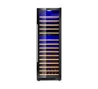 HENDI Arktic 237595 CANTINETTA, 160 bottiglie, 15 ripiani, dimensoni: L 730 mm, A 1784 mm, P 68,0 cm, temperatura massima 22 °C, Grigio