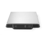 HENDI Bilancia da cucina digitale, corpo in plastica HIPS con display LED 15 kg