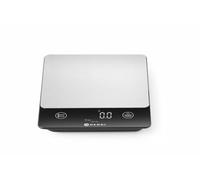 HENDI Bilancia da cucina digitale, display LED digitale e tattile, max. 10 kg, ricaricabile e resistente all'acqua e alla polvere IP67, 160x210x(h)19 mm, ABS, acciao inox