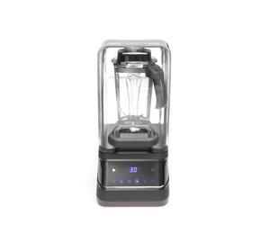 HENDI Blender Digitale Professionale con Copertura Antirumore, Caraffa in Tritan Senza BPA da 2,5L, Frullatore Insonorizzato per Smoothie e Ghiaccio Tritato, 1680W, 230V, 250x300x(H)546mm, ABS, Inox