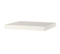 HENDI Blocco da macellaio in HDPE, senza supporto, tagliere, blocco da taglio, blocco da cucina massiccio per il taglio di carne, formaggio, pesce, 500x400x(H)50mm, polietilene ad alta densità, bianco