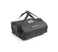 HENDI Borsa per la consegna della pizza, borsa termica portapizza, sacchetto per pizza, trasporto di cibo e consegna di pasti da portare, per 4 scatole pizza 45x45cm, nero, 470x470x(H) 210mm.