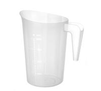 HENDI Caraffa graduata, impilabile, misurino con scala, 2L, ø160x(H)205mm, polipropilene