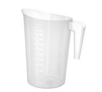HENDI Caraffa graduata, impilabile, misurino con scala, 5L, ø210x(H)270mm, polipropilene