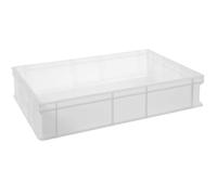 HENDI Cassetta per lievitazione pizza e pane, 24L, contenitore per alimenti impasto, impilabile, senza coperchio, cassetta portaimpasto, senza BPA, 600x400x(H) 130mm, HDPE