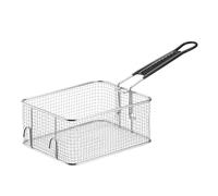 HENDI Cestello per Friggere, Cestello Frittura, Cestello per Fritte, Cestello per Patatine Fritte, con Manico, da utilizzare con HENDI Friggitrici 205815 e 205853 di 6 Litri, Acciaio Inox