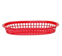 Hendi Cestini da servizio stile fast food, 6 pcs, 275x175x(H)38mm, Rosso