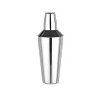 HENDI Cocktail Shaker, BarUp, 750ml, agitatore conico Cobbler in 3 parti, uso universale, strumento multifunzione per preparare cocktail, ø90x(H)255mm, acciaio inox