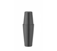HENDI Cocktail Shaker, BarUp, agitatore Boston Tin-on-Tin, uso universale, 2 bicchieri di metallo ponderati: 600ml, ø90x(H)140mm e 800ml, ø92x(H)174mm, inox, nero