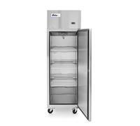 HENDI Congelatore verticale Arktic, raffreddamento ventilato, sbrinamento automatico, controllo elettronico limatica 4, 410L, -22 a -17 °C, 230V, 600W, 600x730x(H)1950mm, acciaio inox