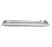 HENDI Contenitore Gastronorm, GN 1/1, resistenza termica -40 °C a 300 °C, compatibile con i forni a convezione, frigoriferi, bagno María, chafing dishes, 2.5L, 530x325x(H)20mm, acciaio inox