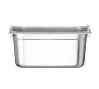 Hendi Contenitore Gastronorm GN 1/3 817445 Acciaio Inox 5,7 L Maniglie 325x176x150 mm