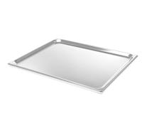 HENDI Contenitore Gastronorm, GN 2/1, resistenza termica -40 °C a 300 °C, compatibile con i forni a convezione, frigoriferi, bagno María, chafing dishes, 5.5L, 650x530x(H) 20mm, acciaio inox 18/10