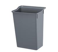 HENDI Contenitore per carrello di servizio, compatibile con modelli 810200, 816264 e 816271, vaschetta ausiliaria AmerBox, 325x240x(H)447mm, base 238x173mm, polipropilene