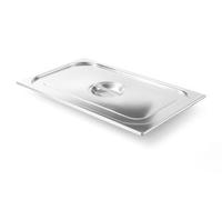 Hendi Coperchio Gastronorm GN 1/1 Kitchen Line - Acciaio inox 530x325 mm, spess. 0,7 mm, Argento