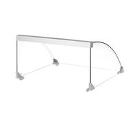 HENDI Copertura in vetro, per HENDI 268605 Griglia elettrica per salsicce con rulli, 9 rulli, 470x401x(H) 250 mm