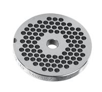 HENDI Disco Forato per Tritacarne No. 22, Fori Ø4,5mm, Accessori Parti di Ricambio per Macchina 282007, Piastra di Taglio Professionale, Ø82mm, Acciaio Inox