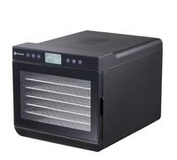 HENDI Essiccatoio, 7 vassoi, per alimenti, frutta- carne- frutta- verdura- pesce- erbe disidratatore, 230V, 500W, 345x450x(H)315mm, acciaio inossidabile