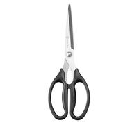 HENDI Forbici da cucina 252mm | Acciaio inox e PP, schiaccianoci integrato, lavabili in lavastoviglie, nero