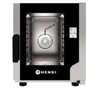 HENDI Forno combinato a convezione e vapore con touchscreen, 5x GN 2/3, ventilatore autoreversibile, 99 programmi, vapore regolabile 10-100%, 30-270°C, 230V, 3200W, 550x754x(H)662mm, inox