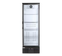 HENDI Frigorifero Arktic per Bevande, 1 Porta, 300L, 0-10°C, Armadio Refrigerato Verticale per Bibite, Vetrina Frigo per Bar, 220V, 195W, 600x530x1820mm, Acciaio Preverniciato