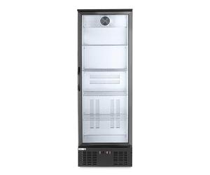 HENDI Frigorifero Arktic per Bevande, 1 Porta, 300L, 0-10°C, Armadio Refrigerato Verticale per Bibite, Vetrina Frigo per Bar, 220V, 195W, 600x530x1820mm, Acciaio Preverniciato