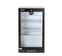 HENDI Frigorifero Sotto Banco Arktic per Bar, Banco Frigo Compatto per Bevande con 1 Porta, 103L, 0-10°C, Armadio Refrigerato per Bottiglie, 220V, 120W, 500x530x865mm, Acciaio Preverniciato