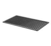 HENDI Cestello griglia da forno per friggitrice ad aria, GN1/1, CONVECTOMAT, fondo ondulato, resiste fino a 200°C, teglia da forno per patatine fritte, accessori per forno, 530x325x(H)40mm, inox