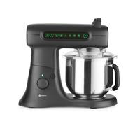 HENDI Impastatrice planetaria Blackbolt PRO, 7 L, 800 W, 11 velocità, timer e 4 accessori lavabili in lavastoviglie, corpo in alluminio pressofuso, 470x263x(H)413mm, nera