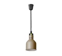 HENDI Lampada di Calore a Sospensione, Regolabile in Altezza, Beige