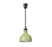 HENDI Lampada termica a cupola regolabile con lampada a infrarossi, colore | Per mantenere caldi cibi, ponte termico, scaldavivande, attacco E27, 230 V/250 W, diametro 250 x altezza 207 mm
