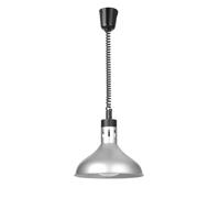 HENDI Lampada termica, a forma di campana, regolabile, con lampada a | Per mantenere caldi cibi, ponte termico, scaldavivande, attacco E27, 230 V/250 W, diametro 295 x altezza 207 mm