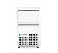 HENDI Macchina per Cubetti di Ghiaccio, Arktic, Produzione: 22kg/24h, Capacità contenitore: 6kg, Fabbricatore di Ghiaccio, 230V/260W, 380x520x(H)637mm, Acciaio Inox