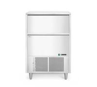 HENDI Macchina per Cubetti di Ghiaccio, Arktic, Produzione: 90kg/24h, Capacità contenitore: 42kg, Fabbricatore di Ghiaccio, 230V/900W, 730x600x(H)1136mm, Acciaio Inox
