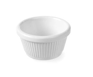 HENDI Mini ciotola/ramekin in melamina per servizio e presentazione, 50 ml, singola, ⌀70x(H)35 mm, bianco