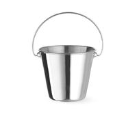 HENDI Mini secchio da servizio con manico, ⌀130x(H)110mm, acciaio inox